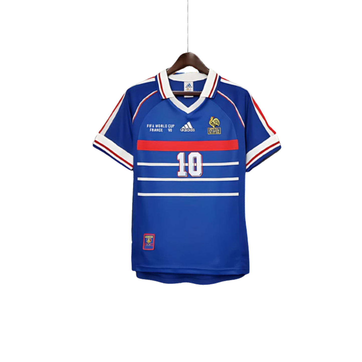 Francia 1998 / Final World Cup / Dorsal Zidane #10