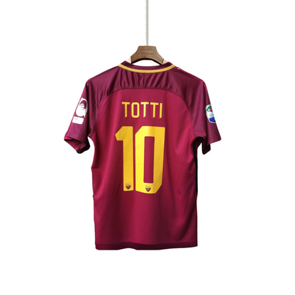 AS Roma 2017-18 / Dorsal Totti #10 / Versión Fan